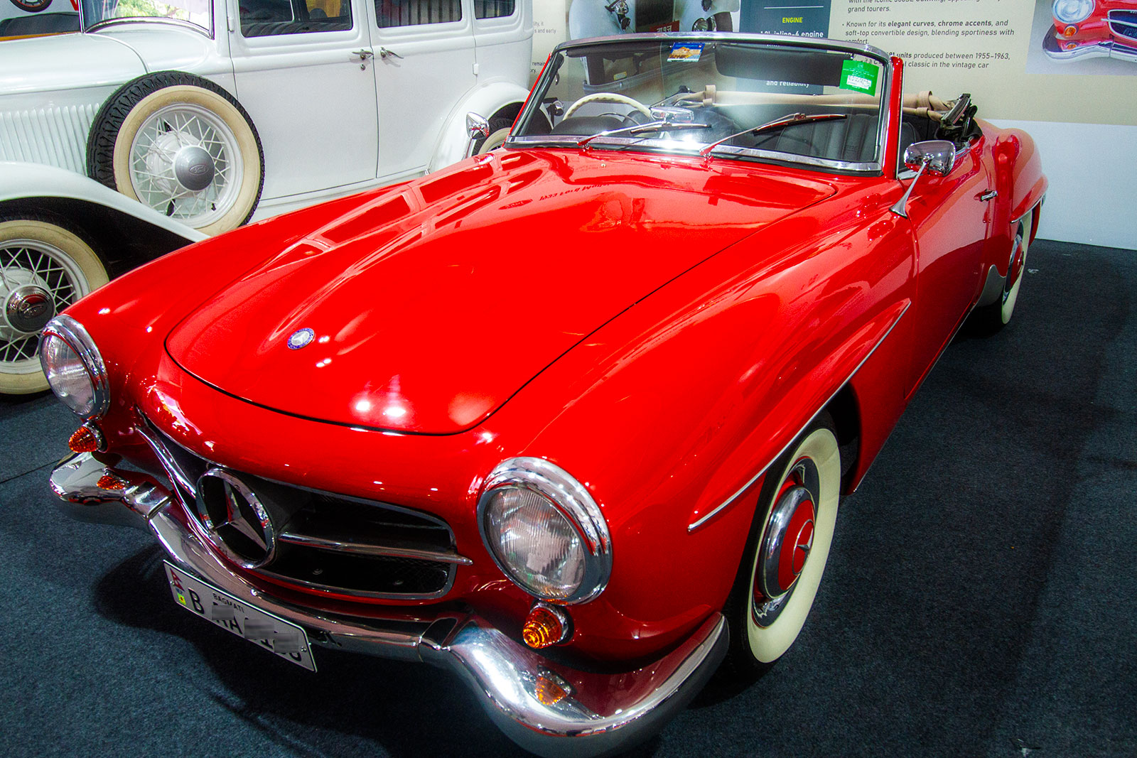 1956 Mercedes 190sl w121